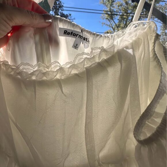 Reformation Bridal Dress (size 6-8) - Picture 3 of 3